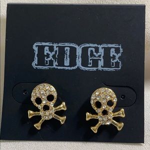 Skull Halloween Stud Earrings